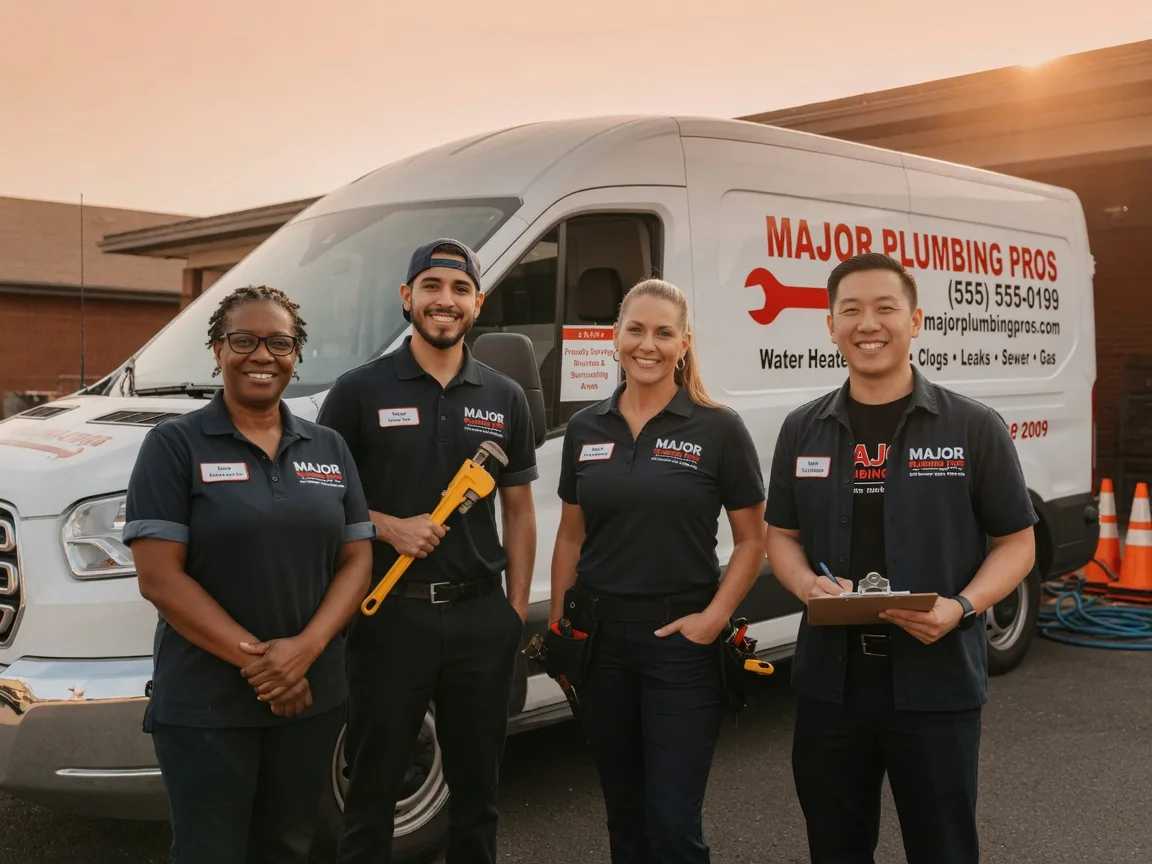 Drain Cleaning Services company in Ruso, ND